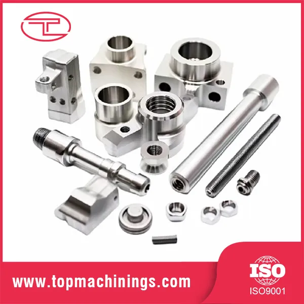 Componenti complessi lavorati a CNC